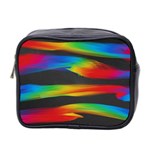 Colorful Background Mini Toiletries Bag (Two Sides) Front