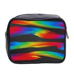 Colorful Background Mini Toiletries Bag (Two Sides) Back