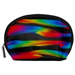 Colorful Background Accessory Pouch (Large) Front