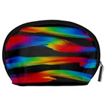 Colorful Background Accessory Pouch (Large) Back