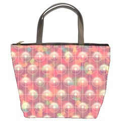 Colorful Background Abstract Bucket Bag