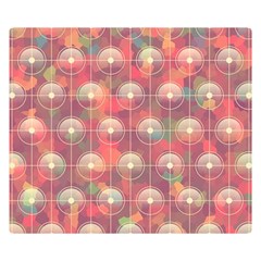 Colorful Background Abstract Two Sides Premium Plush Fleece Blanket (small)