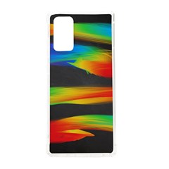 Colorful Background Samsung Galaxy Note 20 Tpu Uv Case by Sarkoni