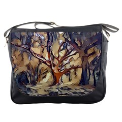 Tree Forest Woods Nature Landscape Messenger Bag