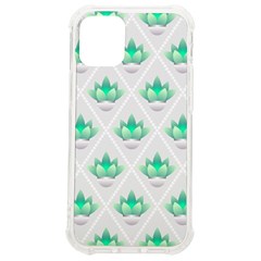 Plant Pattern Green Leaf Flora iPhone 12 mini TPU UV Print Case	