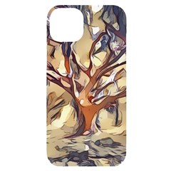 Tree Forest Woods Nature Landscape iPhone 14 Plus Black UV Print Case