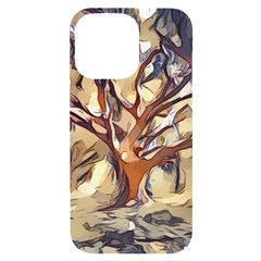 Tree Forest Woods Nature Landscape iPhone 14 Pro Max Black UV Print Case