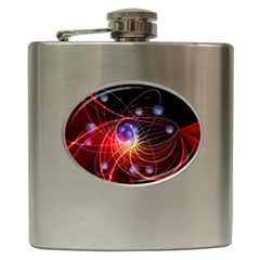 Physics Quantum Physics Particles Hip Flask (6 Oz)