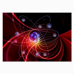 Physics Quantum Physics Particles Large Glasses Cloth (2 Sides)