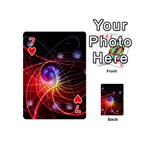 Physics Quantum Physics Particles Playing Cards 54 Designs (Mini) Front - Heart7