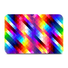 Abstract Background Colorful Pattern Plate Mats by Sarkoni