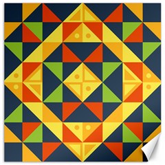 Background Geometric Color Canvas 20  X 20 