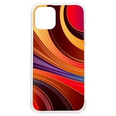 Abstract Colorful Background Wavy iPhone 12/12 Pro TPU UV Print Case