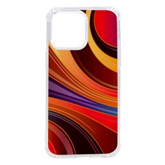 Abstract Colorful Background Wavy Iphone 14 Pro Max Tpu Uv Print Case by Sarkoni