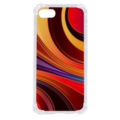 Abstract Colorful Background Wavy iPhone SE