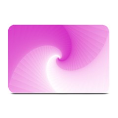 Abstract Spiral Pattern Background Plate Mats