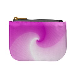 Abstract Spiral Pattern Background Mini Coin Purse