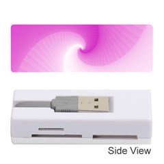 Abstract Spiral Pattern Background Memory Card Reader (stick)