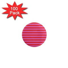 Stripes Striped Design Pattern 1  Mini Magnets (100 pack) 