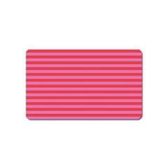 Stripes Striped Design Pattern Magnet (Name Card)