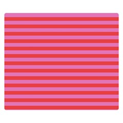 Stripes Striped Design Pattern Premium Plush Fleece Blanket (Small)