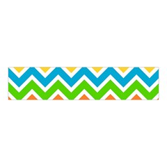 Chevron Pattern Design Texture Velvet Scrunchie by Apen