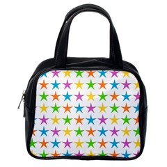 Star Pattern Design Decoration Classic Handbag (one Side)