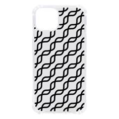 Diagonal Stripe Pattern Iphone 13 Tpu Uv Print Case by Apen