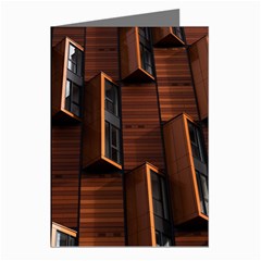 Abstract Architecture Building Business Greeting Cards (Pkg of 8)