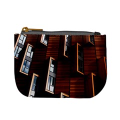 Abstract Architecture Building Business Mini Coin Purse