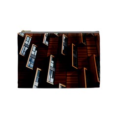 Abstract Architecture Building Business Cosmetic Bag (Medium)