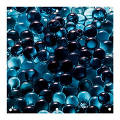Blue Abstract Balls Spheres Banner And Sign 3  X 3 