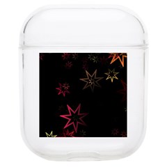 Christmas Background Motif Star Soft Tpu Airpods 1/2 Case by Amaryn4rt