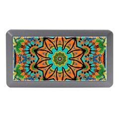 Color Abstract Pattern Structure Memory Card Reader (mini) by Amaryn4rt