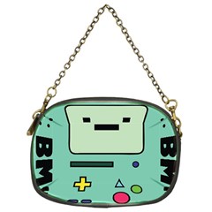 Adventure Time Beemo Bmo Illustration Cartoons Chain Purse (one Side)