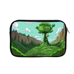 Adventure Time Cartoon Green Color Nature  Sky Apple Macbook Pro 13  Zipper Case by Sarkoni