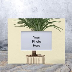 Tree Vector Art In A Flower Pot White Tabletop Photo Frame 4 x6 