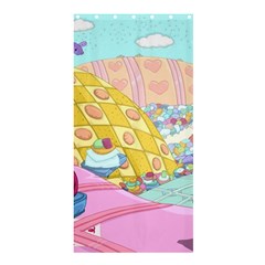 Pillows And Vegetable Field Illustration Adventure Time Cartoon Shower Curtain 36  X 72  (stall) 