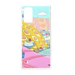 Pillows And Vegetable Field Illustration Adventure Time Cartoon Samsung Galaxy Note 20 Tpu Uv Case by Sarkoni