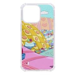 Pillows And Vegetable Field Illustration Adventure Time Cartoon Iphone 13 Pro Tpu Uv Print Case