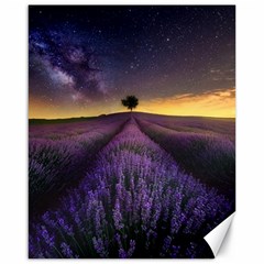 Bed Of Purple Petaled Flowers Photography Landscape Nature Canvas 16  X 20 