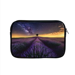 Bed Of Purple Petaled Flowers Photography Landscape Nature Apple Macbook Pro 15  Zipper Case