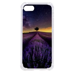 Bed Of Purple Petaled Flowers Photography Landscape Nature Iphone Se by Sarkoni