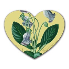 Botanical Plants Green Heart Mousepad