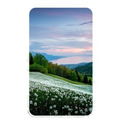 Field Of White Petaled Flowers Nature Landscape Memory Card Reader (Rectangular)