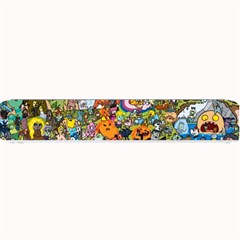 Cartoon Characters Tv Show  Adventure Time Multi Colored Small Bar Mat by Sarkoni