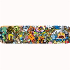 Cartoon Characters Tv Show  Adventure Time Multi Colored Large Bar Mat