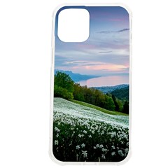 Field Of White Petaled Flowers Nature Landscape iPhone 12 Pro max TPU UV Print Case