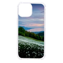 Field Of White Petaled Flowers Nature Landscape iPhone 13 mini TPU UV Print Case