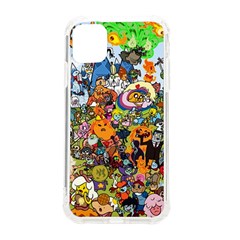 Cartoon Characters Tv Show  Adventure Time Multi Colored Iphone 11 Tpu Uv Print Case by Sarkoni